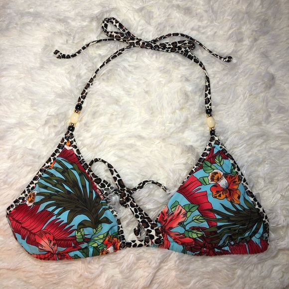 Bruno Banani Tropical Floral Bikini Top 38/A/B NWOT - Picture 14 of 14